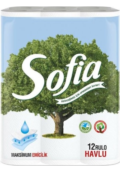 Sofia Kağıt Havlu 12'li 4 Paket