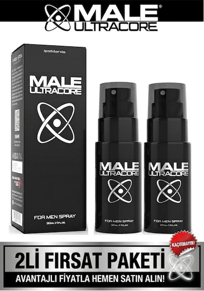 Male Ultracore Geciktirici Sprey 2 Adet 30 Ml