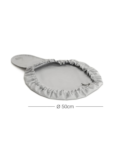 Ocean Home Textile Fonksiyonel Su İtici Leke Tutmaz Kumaş Düzenleyici Seyahat Tipi Makyaj Çantası Ø 50 cm