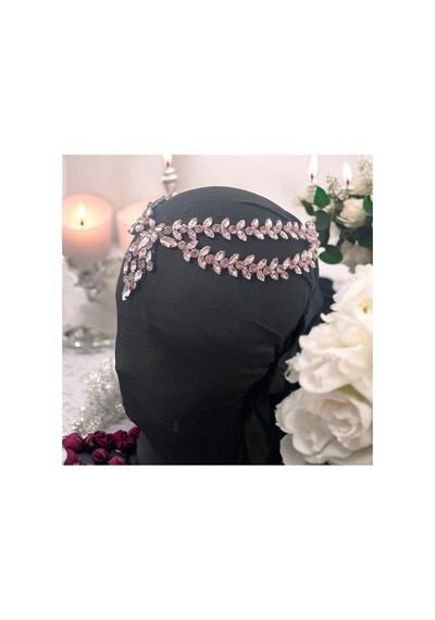 Alınlık Gelin,kına,nişan,söz,after,bride,party Taç Pembe - 729058546 Pembe
