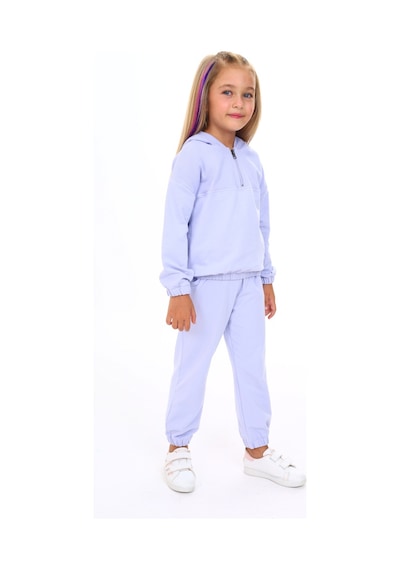 Toontoy Kids Toontoy Kız Çocuk Armalı Eşofman Takım Mavi Toontoy Kids Toontoy Kız Çocuk Armalı Eşofman Takım Mavi