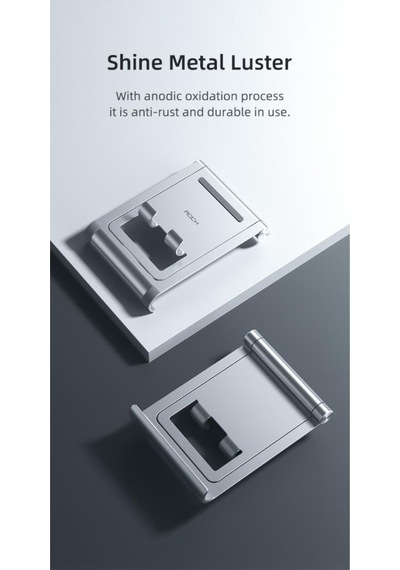 Tablet Ve Telefon Standı Masaüstü Katlanabilir Multifonksiyon Metal