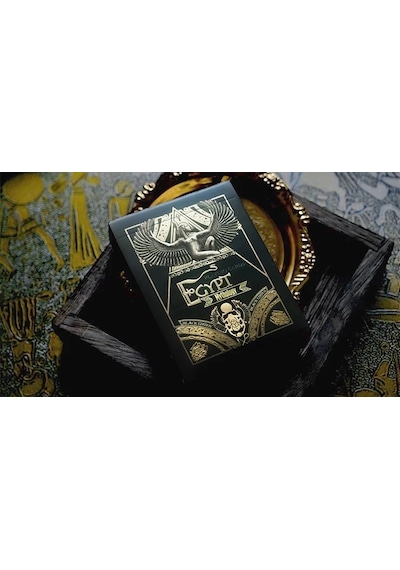 Egypt Mythology Black Edition Pharaoh Dark Gray Oyun İskambil Kartı