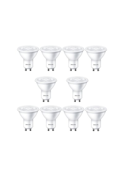 Philips Essential Led Spot 4,7-50W Gu10 2700K Sarı Işık 10 Adet