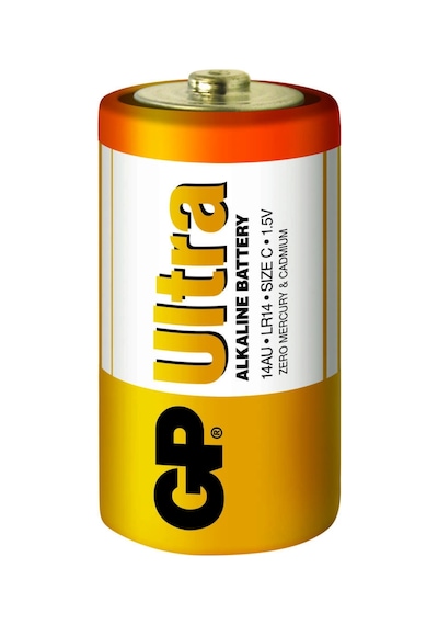 Gp G-tech Lr14 Orta Boy Ultra Alkalin Pil 2'li Paket Gp14au-u2 C Boy