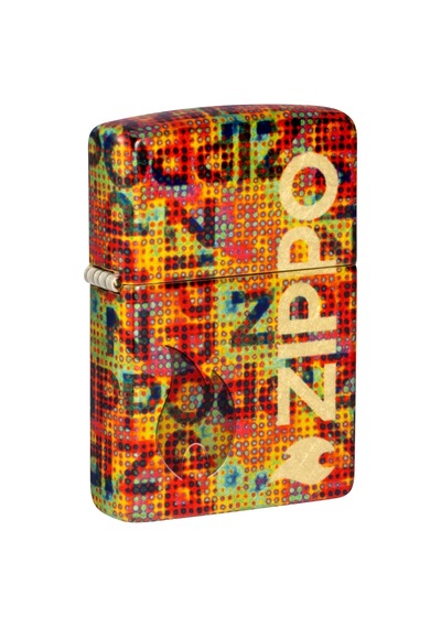 Zippo 48458 Zippo Design Çakmak Çok Renkli
