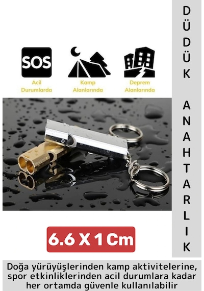 Kompakt Spor Köpek Eğitim Outdoor Kamp Deprem Acil Durum Yardım Yüksek Sesli Sos Düdük Anahtarlık Çok Renkli