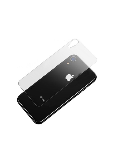 Baseus Apple Uyumlu   iPhone Xr 6.1 0.3Mm Arka Full Kırılmaz Cam Ekran Koruyucu Şeffaf (477154622)