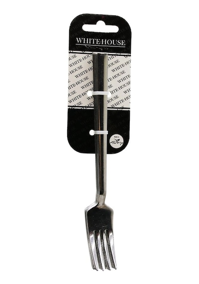 6 Parça Eko Çubuk Sade Metal Tatlı Çatal 2mm Bx40