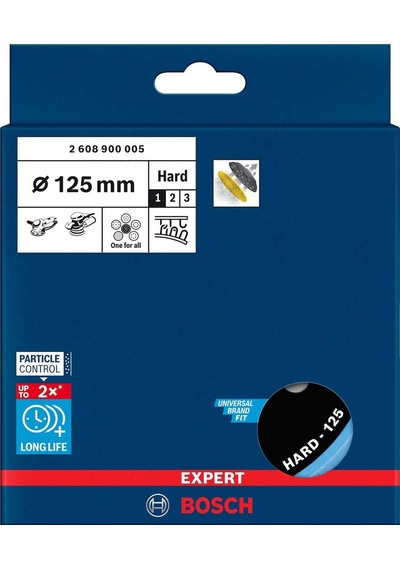Bosch Expert 125 Mm Zımpara Tabanı Sert Get 55-125 2608900005