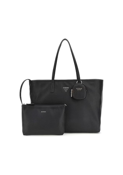 Guess Power Play Iı Large Tech Tote Kadın Omuz Çantası Hwbg7124240 Siyah