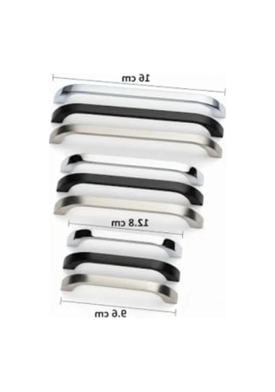 Krom Metal Mutfak Dolap Kulpu - Modern Tasarım, 96 Mm Uzunluk A.Ağaç