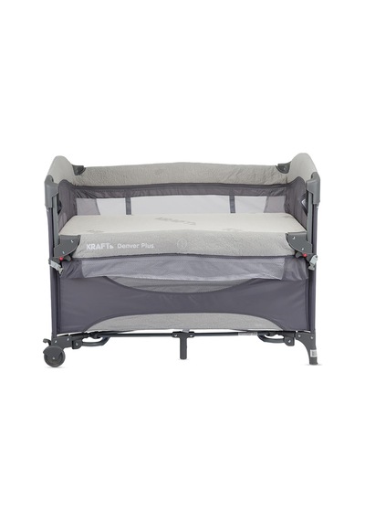Kraft Denver Plus Anne Yanı Oyun Parkı 63x105 Cm - Gri