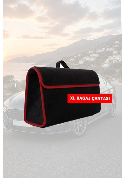 Kia Shuma Uyumlu Koltuk Yastığı Siyah Renk Bagaj Çantası Lüks Model