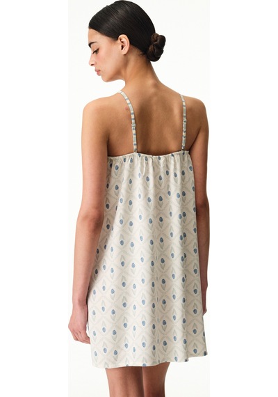 Penti Bej Serenity Floral Gecelik