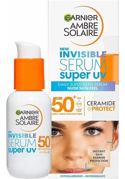 Garnier Ambre Solaire Invisible Super Uv Daily Sunscreen Serum SPF50+ 30 ML