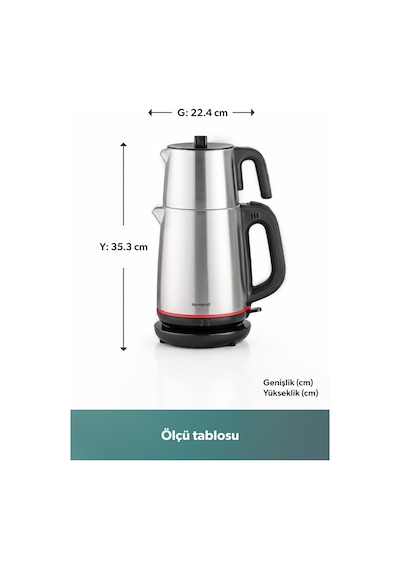 Homend Royaltea 1711H Çay Makinesi