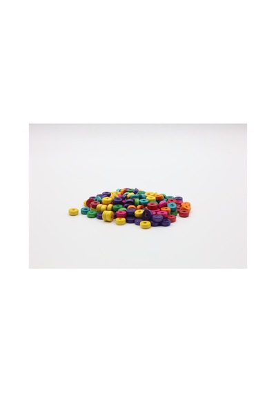 Ahşap Boncuk 8mm çok renkli 05658427