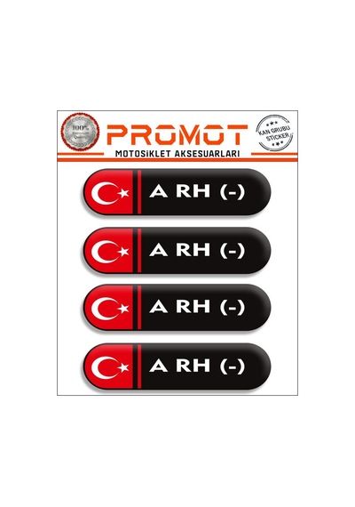 Kan Grubu 3d Sticker 4'lü Set 018 Diğer