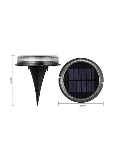 Noas 5w Satürn Solar Zemin Aydınlatma Armatürü Günışığı Yl74-1701-s Siyah