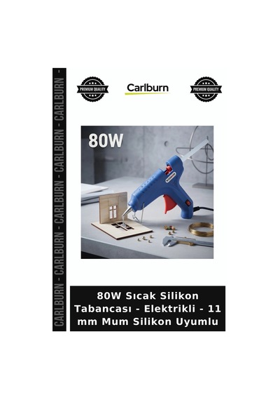Özel Üretim Atölye Tamirat Hobi 80w Sıcak Silikon Tabancası - Elektrikli - 11 Mm Mum Silikon Uyumlu