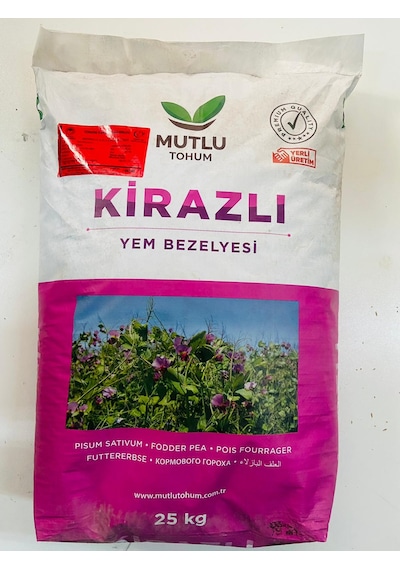 Firba Yem Bezelyesi Tohumu Kirazlı 25 KG