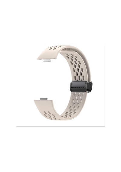 Huawei Watch Fit 3 Kordon Silikon Delikli Magnet Strap Fit/fit 2 Uyumlu Değildir