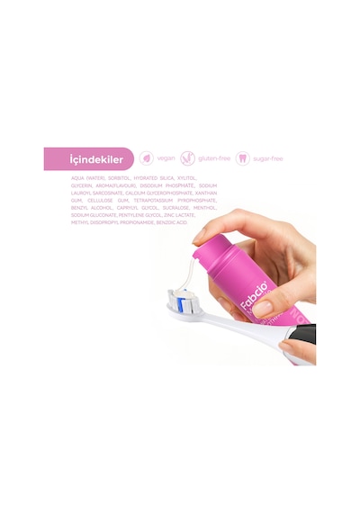 Fabcio Mysmile Florürsüz Diş Macunu Karpuz Ferahlığı Tam Koruma