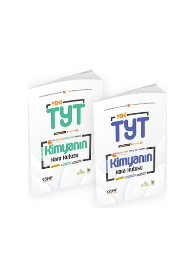 YKS TYT KİMYANIN KaraKutu 2li SET KÖ ÖSYM SB PAKET SET