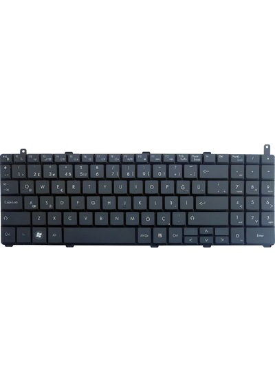 Casper Uyumlu WNKB.QA-TW9X Notebook Klavye (Siyah)