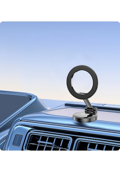 Go Des Gd-hd242 360 Derece Dönebilen Düz Zemin Araç Telefon Tutucu Siyah