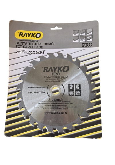 Rayko 210x30x20 24 Diş Ahşap Sunta Testeresi