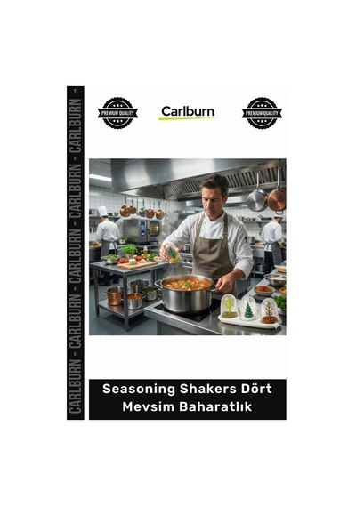 Baharatlık Estetik Kar Küresi Tasarım Mutfak Baharat Set Seasoning Shakers Dört Mevsim Baharatlık Diğer