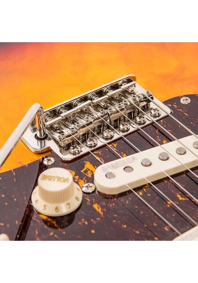 Vintage V6m Reissued Elektro Gitar - Sunburst