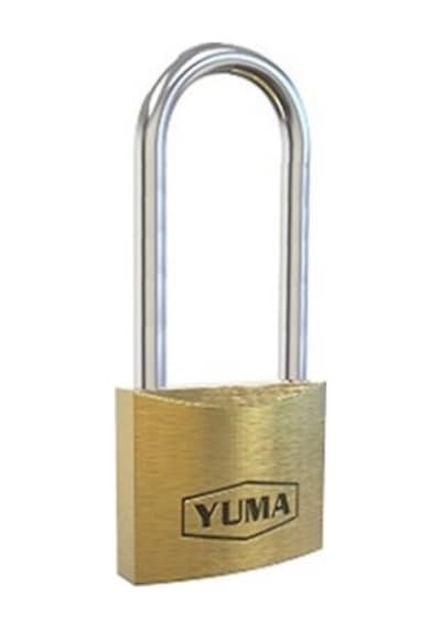 Yuma 38mm Deve Boynu Uzun Sarı Asma Kilit