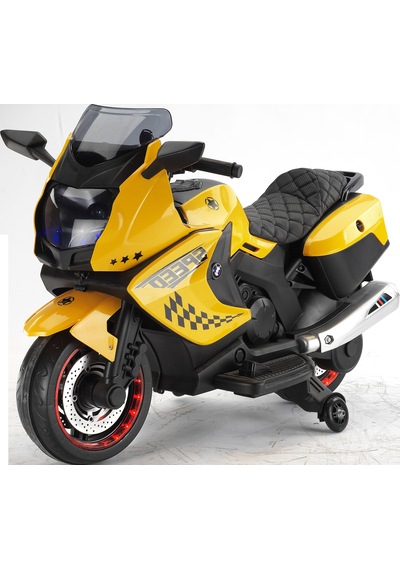 Baby2go 2293 Speed Akülü Motorsiklet Sarı Sarı