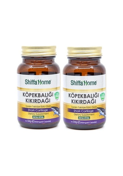 Aksu Vital Shiffa Home Köpekbalığı Kıkırdağı 900 MG 60 Kapsül 2 Adet
