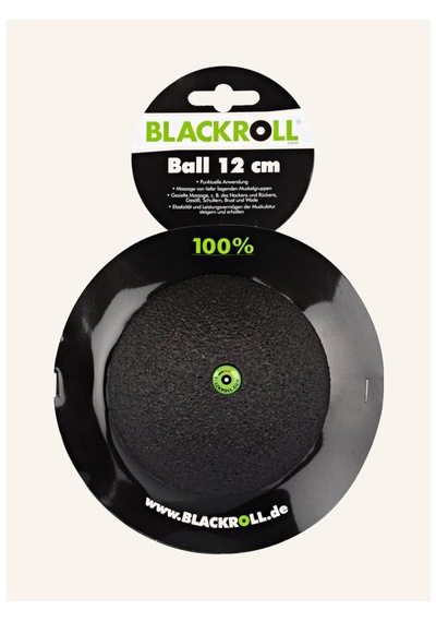 Blackroll Top 12 Cm, Derin Kas Masajı Için Hedef Odaklı Masaj Topu Masaj Aletleri Siyah