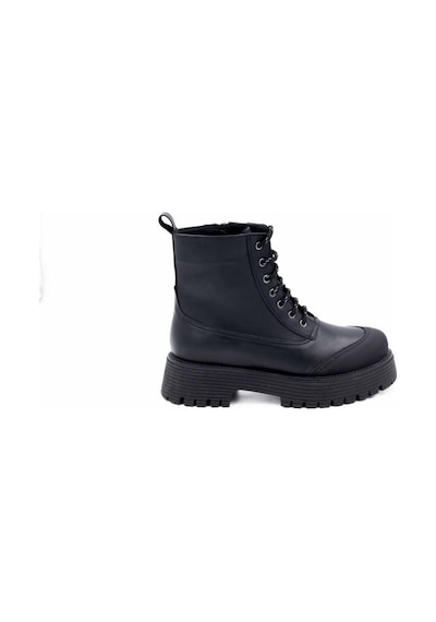 Freefoot 232204 Naplak Siyah Kadın Bot 001