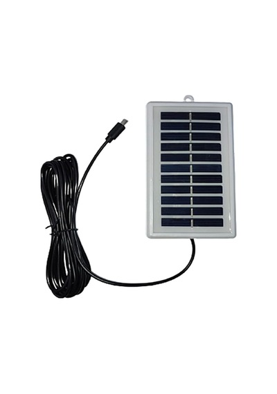 Tr 32cm Güneş Enerjili Led Solar Işıldak Panel Güneş Enerjili 3 Mod Duvar Lambası 2.8mt Kablo