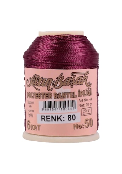 Altınbaşak Oya Ve Dantel İpi 20 Gr - Royaleks - No: 080