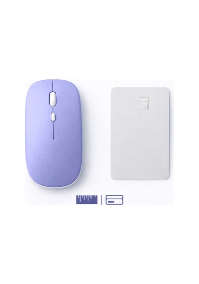 Dual Mode Kablosuz Mouse Bluetooth Usb Dongle Çoklu Cihaz Destekli Şarjlı Ve Sessiz Kullanım 1507