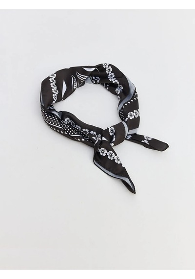 Lc Waikiki Kahverengi Desenli Kadın Bandana 2'li
