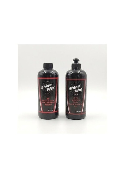 Shine Wax Jant Temizleyici & Lastik Parlatıcı Jel 500 Ml 2'li Set