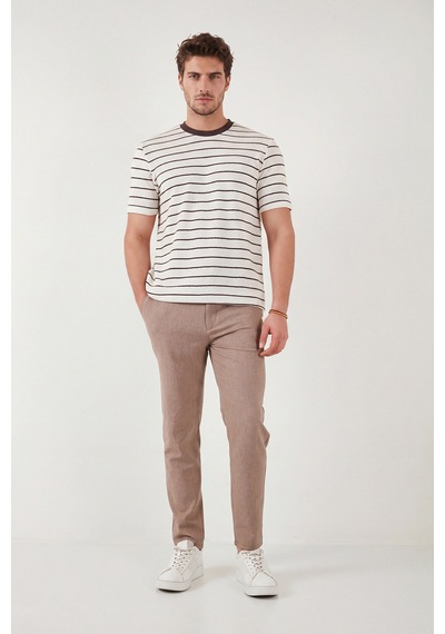 Buratti Erkek T Shirt 5904039 Kahve Kahve