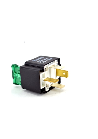 12V Sigortalı Mini Röle 30A 4 Uçlu Sanel
