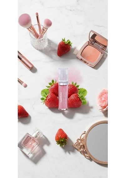 Lip Gloss Ruj & Çilek Aromali Roll On Lip Gloss Diğer
