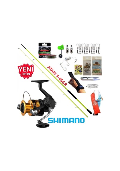 Shimano Fx 3000 210cm 5-45gr Karbon High Tech Kıyı Olta Takımı Seti