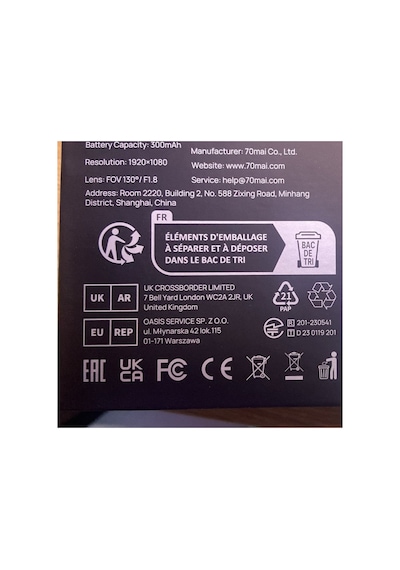 Resmi Distribütör  Up03 Park Gözetim Modu Kablosu M500 / Omni Hardwire Kit