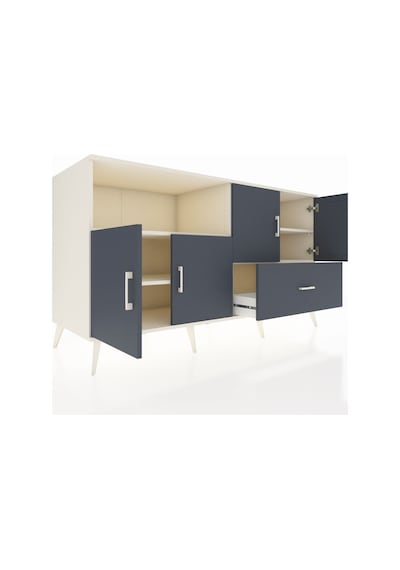 Kronos Konsol 4 Raflı Tek Çekmeceli 4 Kapaklı 176x59x99 Aytaşı-an Aytaşı-antrasit Kronos Konsol 4 Raflı Tek Çekmeceli 4 Kapaklı 176x59x99 Aytaşı-an Aytaşı-antrasit